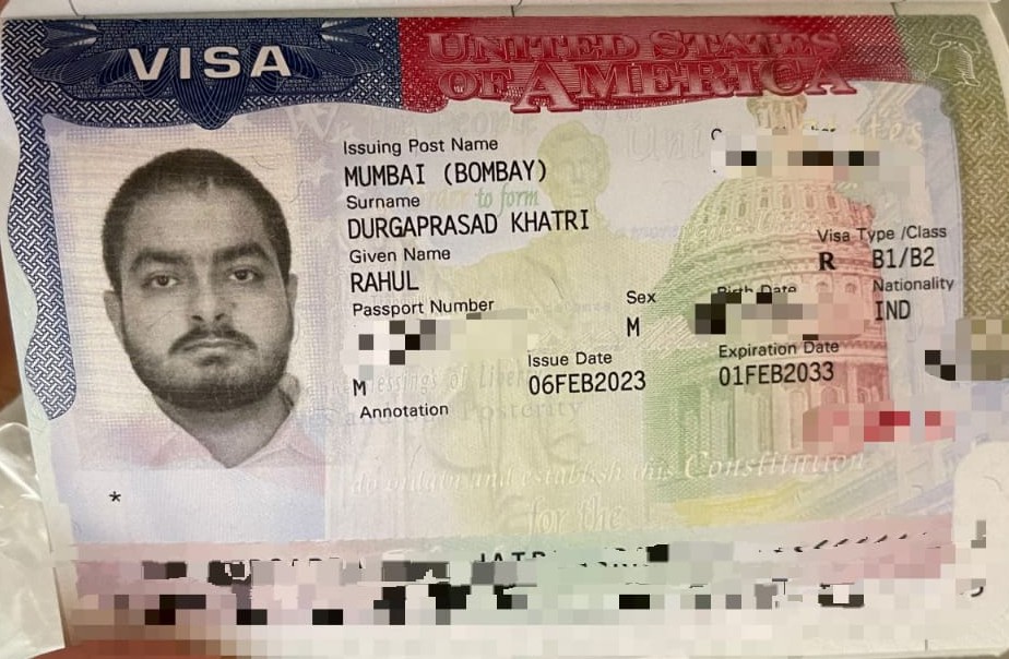 USA Tourist Visa