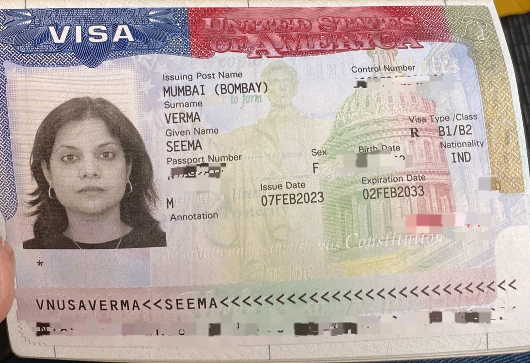 USA Tourist Visa